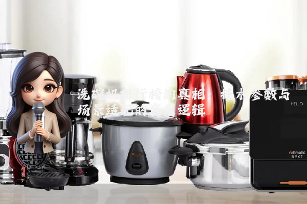 洗碗机排行榜的真相:技术参数与场景适配的底层逻辑